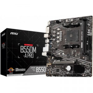 Материнская плата AMD B550 MSI B550M-A PRO