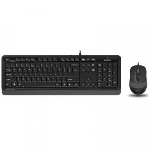 Комплект клавиатура + мышь A4Tech Fstyler F1010 Black Grey