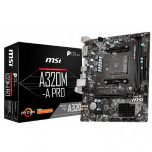 Материнская плата AMD A320 MSI A320M-A PRO