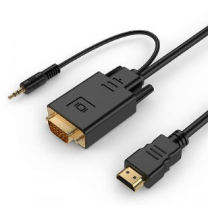 Кабель VGA+jack3.5-HDMI Cablexpert (A-HDMI-VGA-03-5M)