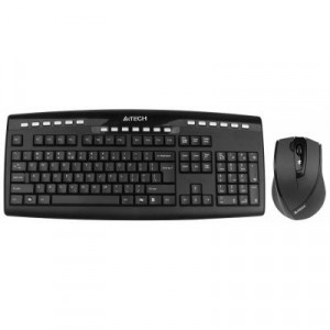 Комплект клавиатура + мышь A4Tech 9200F