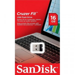 USB-флэш  16 ГБ SanDisk Cruzer Fit (SDCZ33-016G-G35)