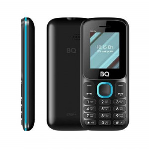 Мобильный телефон BQ Step+NewBlack Blue (BQ-1848)