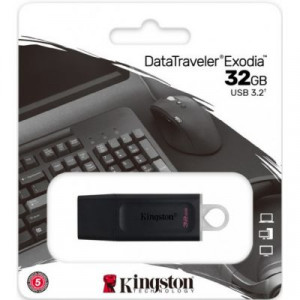USB-флэш  32 ГБ Kingston DataTraveler Exodia (DTX/32GB)