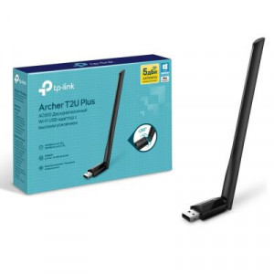 Адаптер WiFi USB TP-Link Archer T2U Plus (AC600)