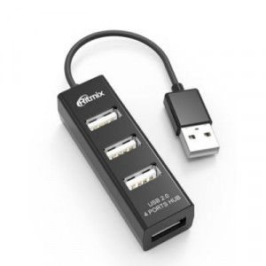 USB-хаб Ritmix CR-2402 Black