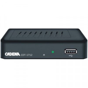 Цифровой ресивер DVB-T2 Cadena CDT-1712