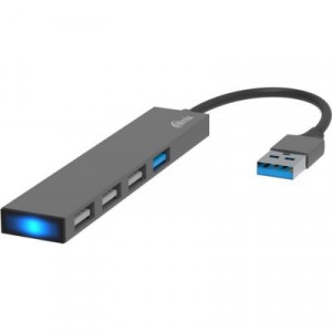 USB-хаб USB 3.0 Ritmix CR-4406 Metal