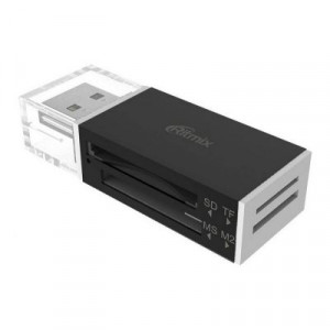 Карт-ридер USB Ritmix CR-2042 Black