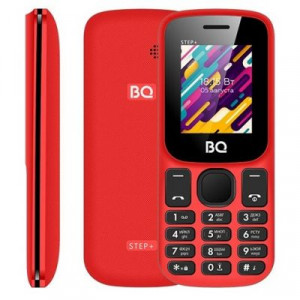 Мобильный телефон BQ Step+NewRed Black (BQ-1848)